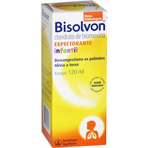 Bisolvon Expectorante Infantil Xarope 120ml 4mg/5ml